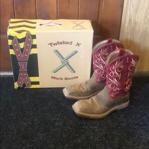 Women’s Twisted X composite toe boots
